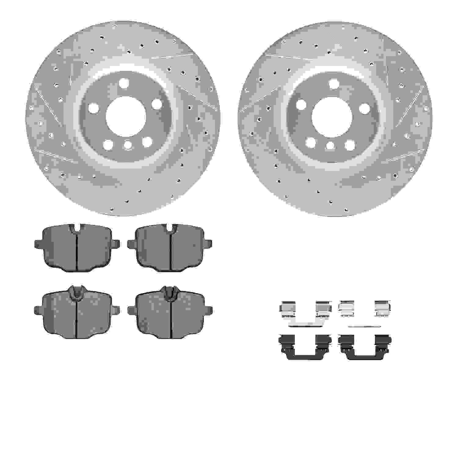 Dynamic Friction Company Disc Brake Kit 7512-31120