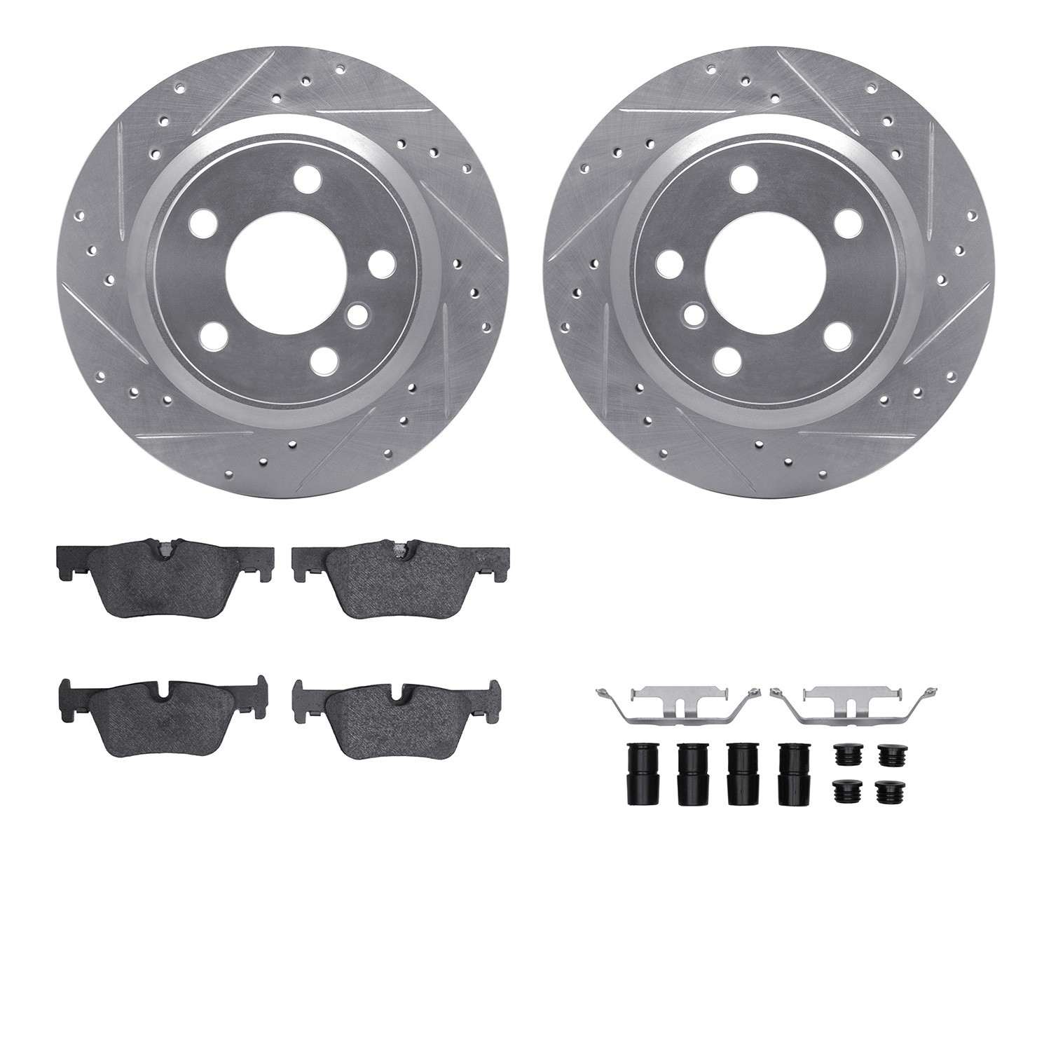 Dynamic Friction Company Disc Brake Kit 7512-31125