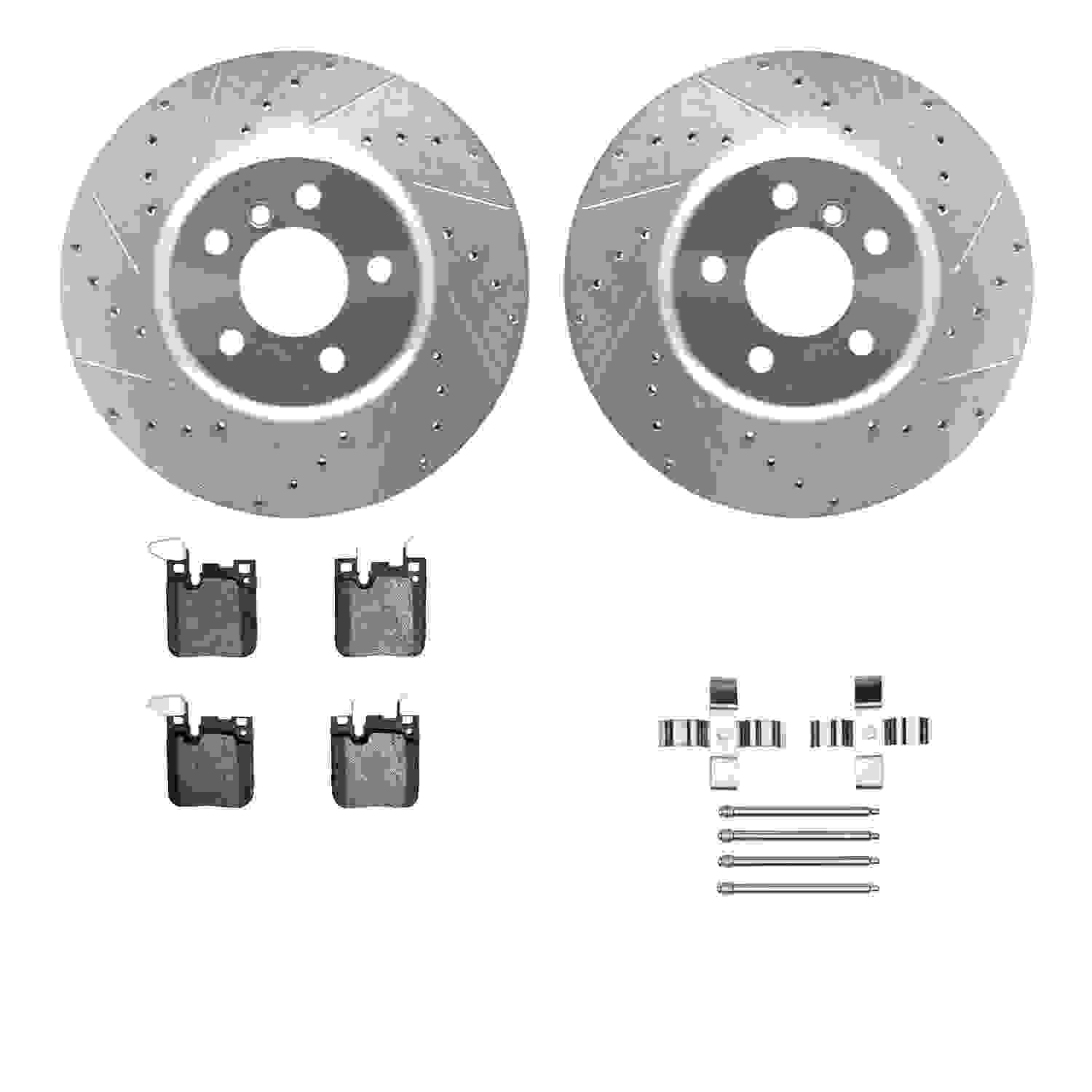 Dynamic Friction Company Disc Brake Kit 7512-31590