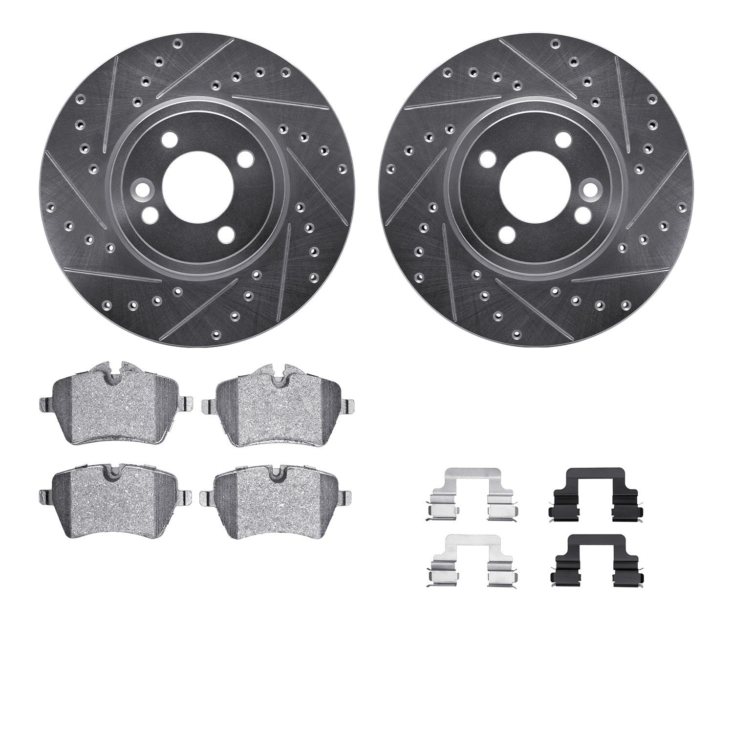 Dynamic Friction Company Disc Brake Kit 7512-32000