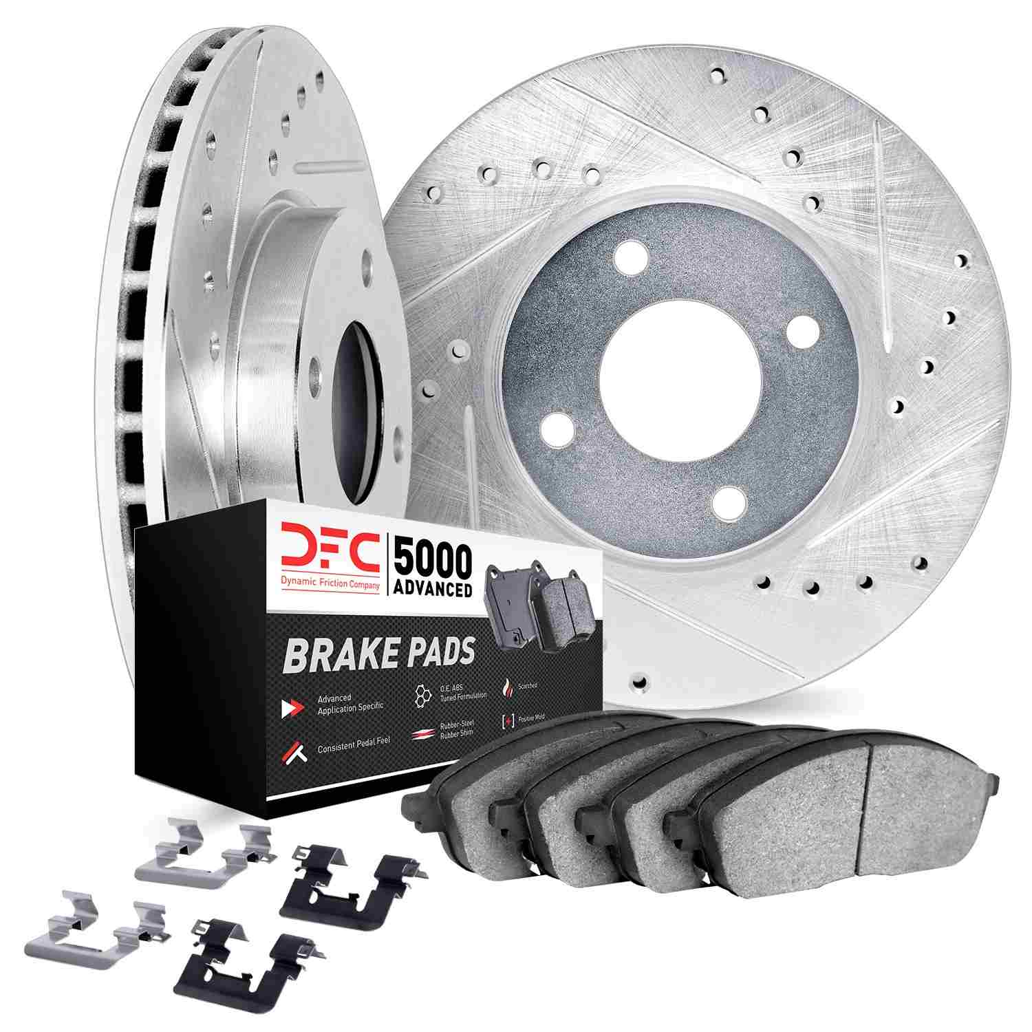 Dynamic Friction Company Disc Brake Kit 7512-32000