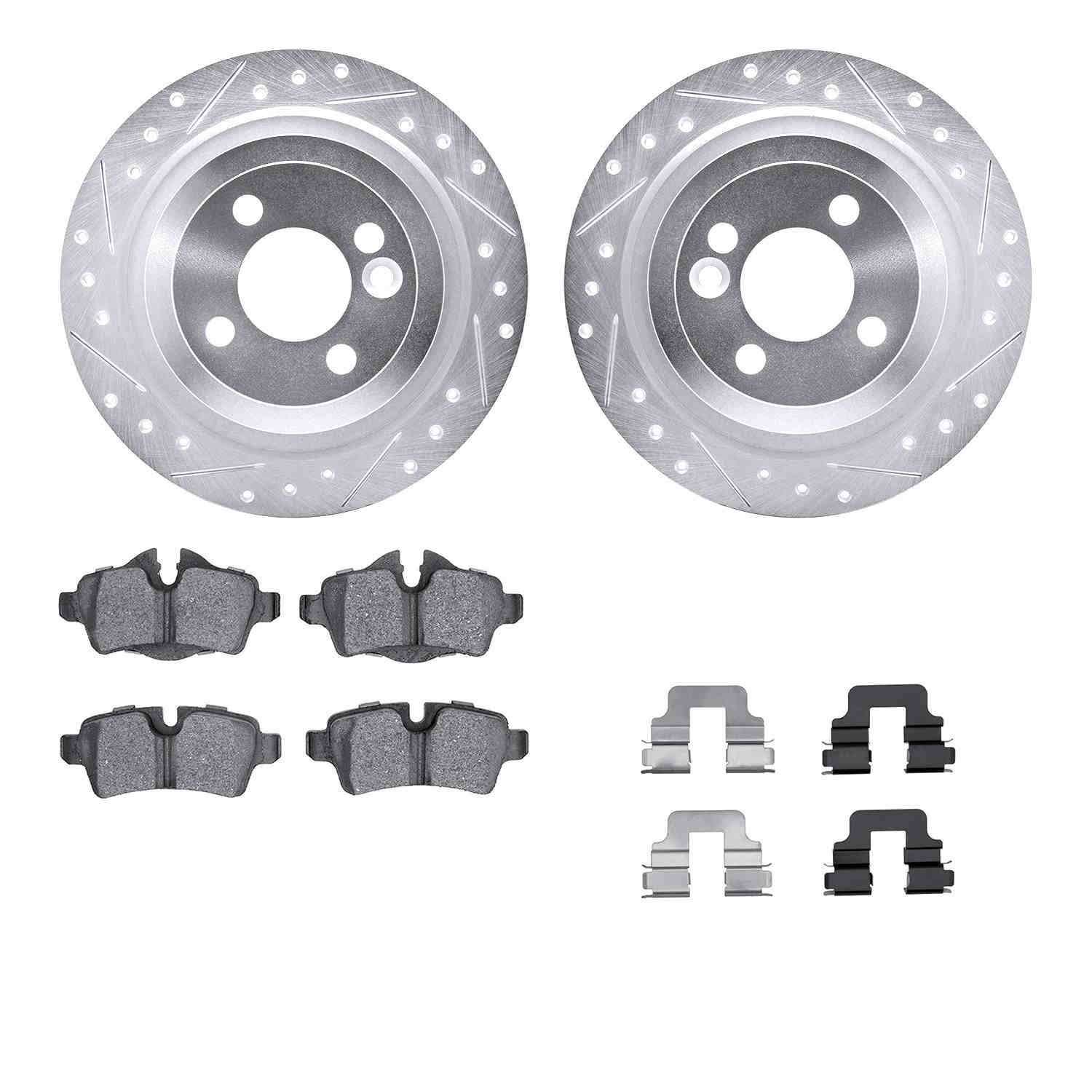 Dynamic Friction Company Disc Brake Kit 7512-32008