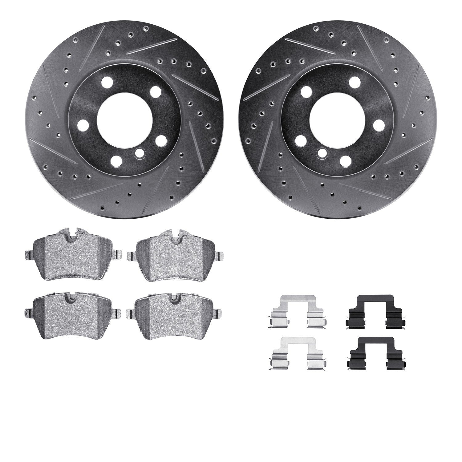 Dynamic Friction Company Disc Brake Kit 7512-32010