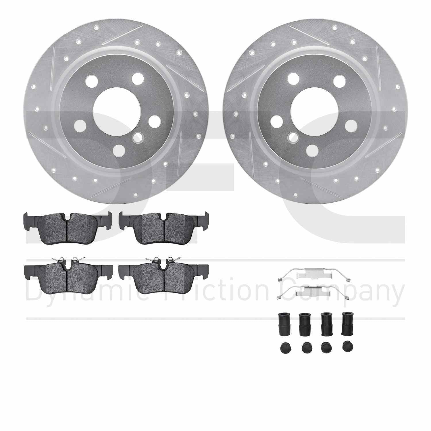 Dynamic Friction Company Disc Brake Kit 7512-32018