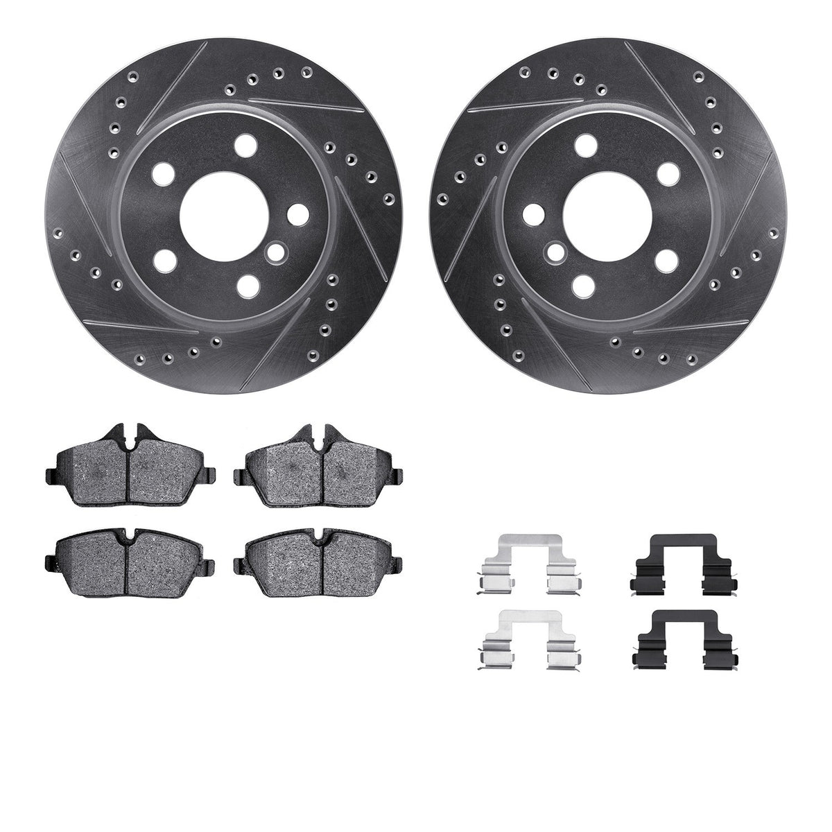 Dynamic Friction Company Disc Brake Kit 7512-32020
