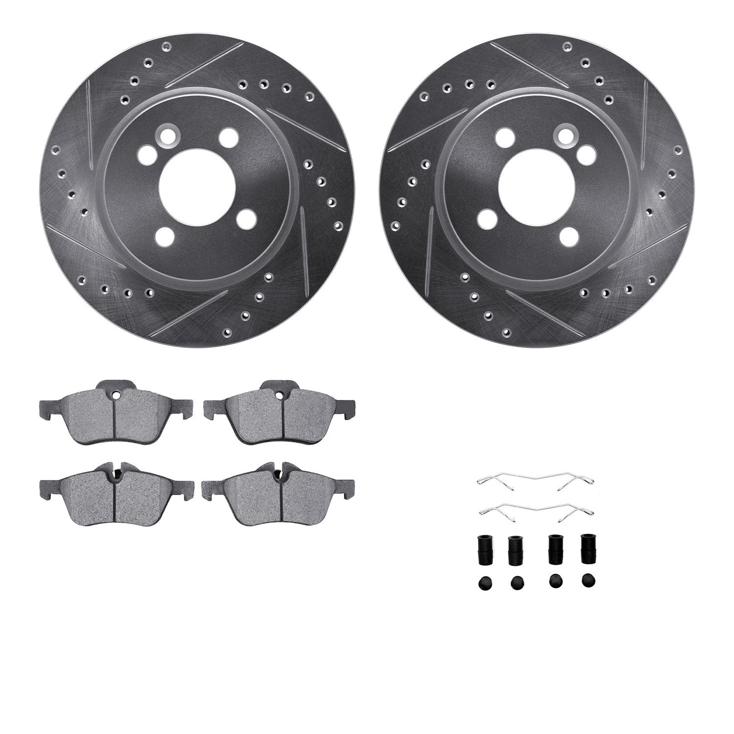 Dynamic Friction Company Disc Brake Kit 7512-32043