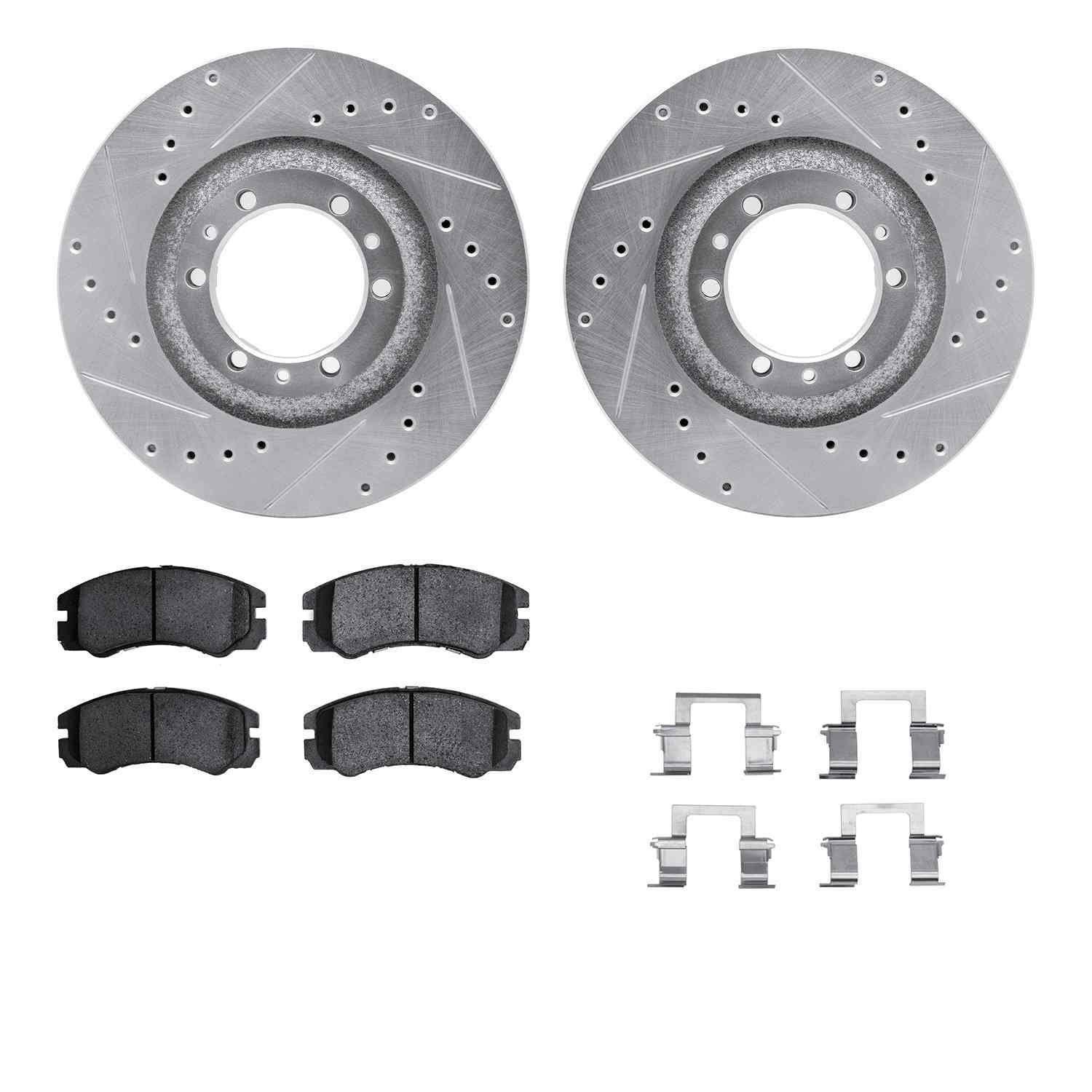 Dynamic Friction Company Disc Brake Kit 7512-37012