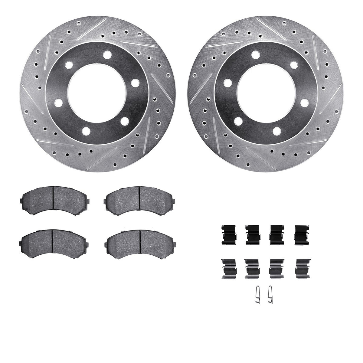 Dynamic Friction Company Disc Brake Kit 7512-37015