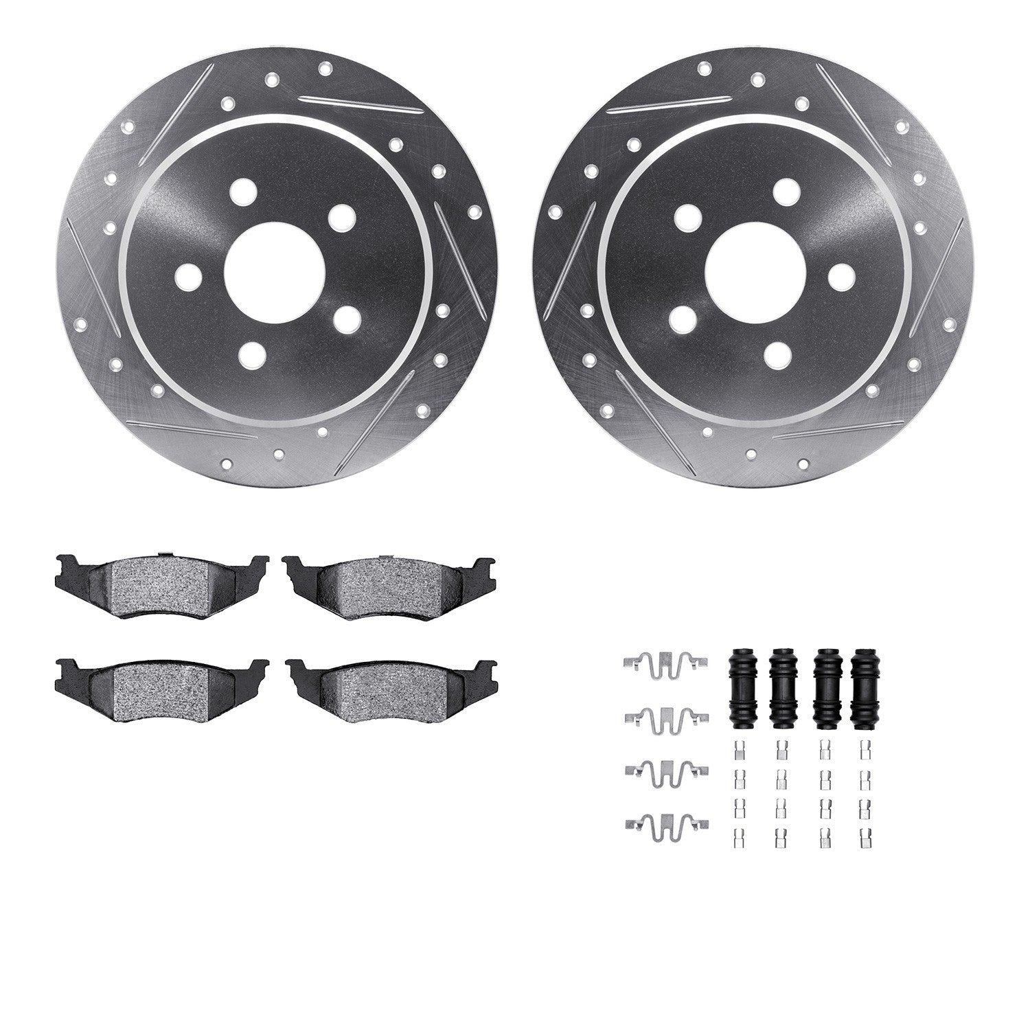 Dynamic Friction Company Disc Brake Kit 7512-39002