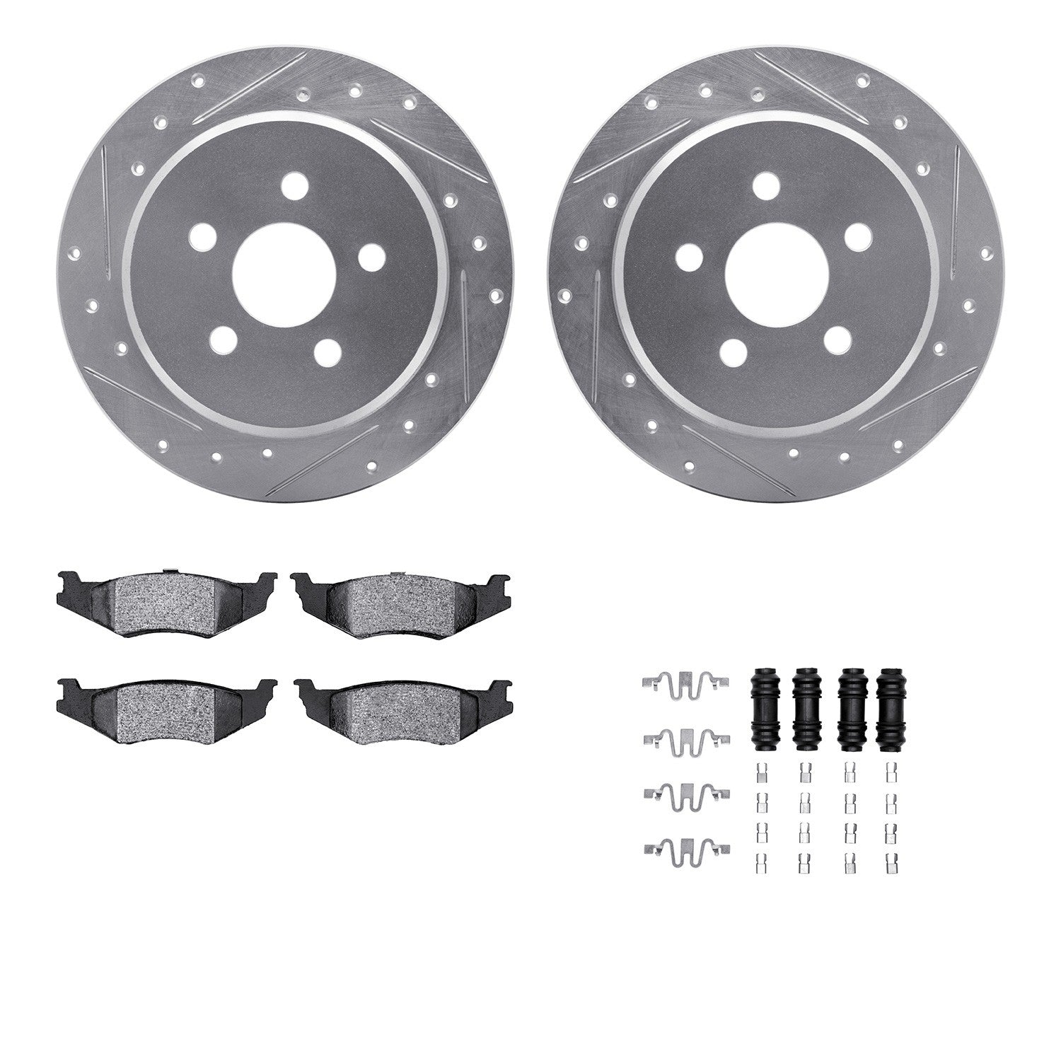 Dynamic Friction Company Disc Brake Kit 7512-39004