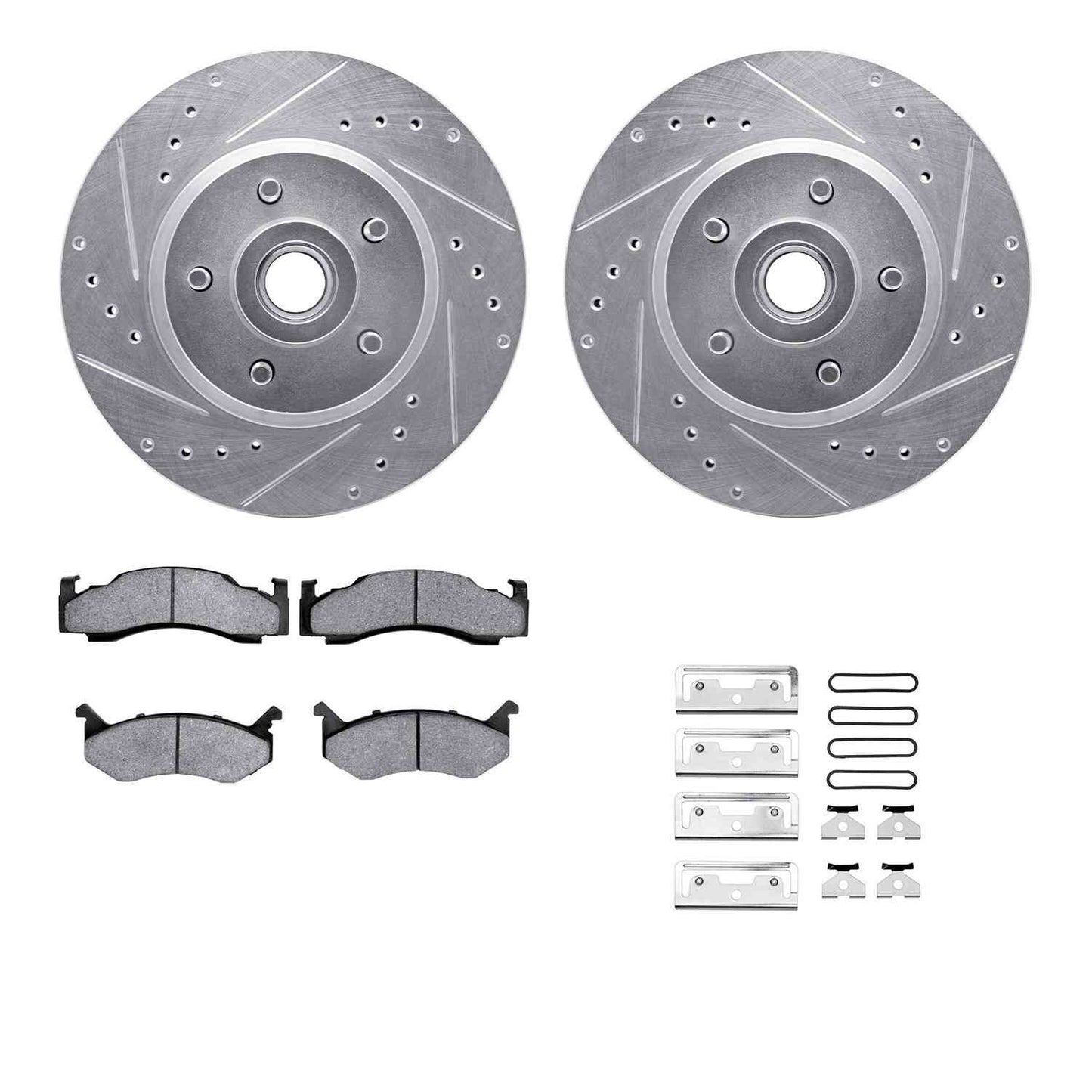 Dynamic Friction Company Disc Brake Kit 7512-39008
