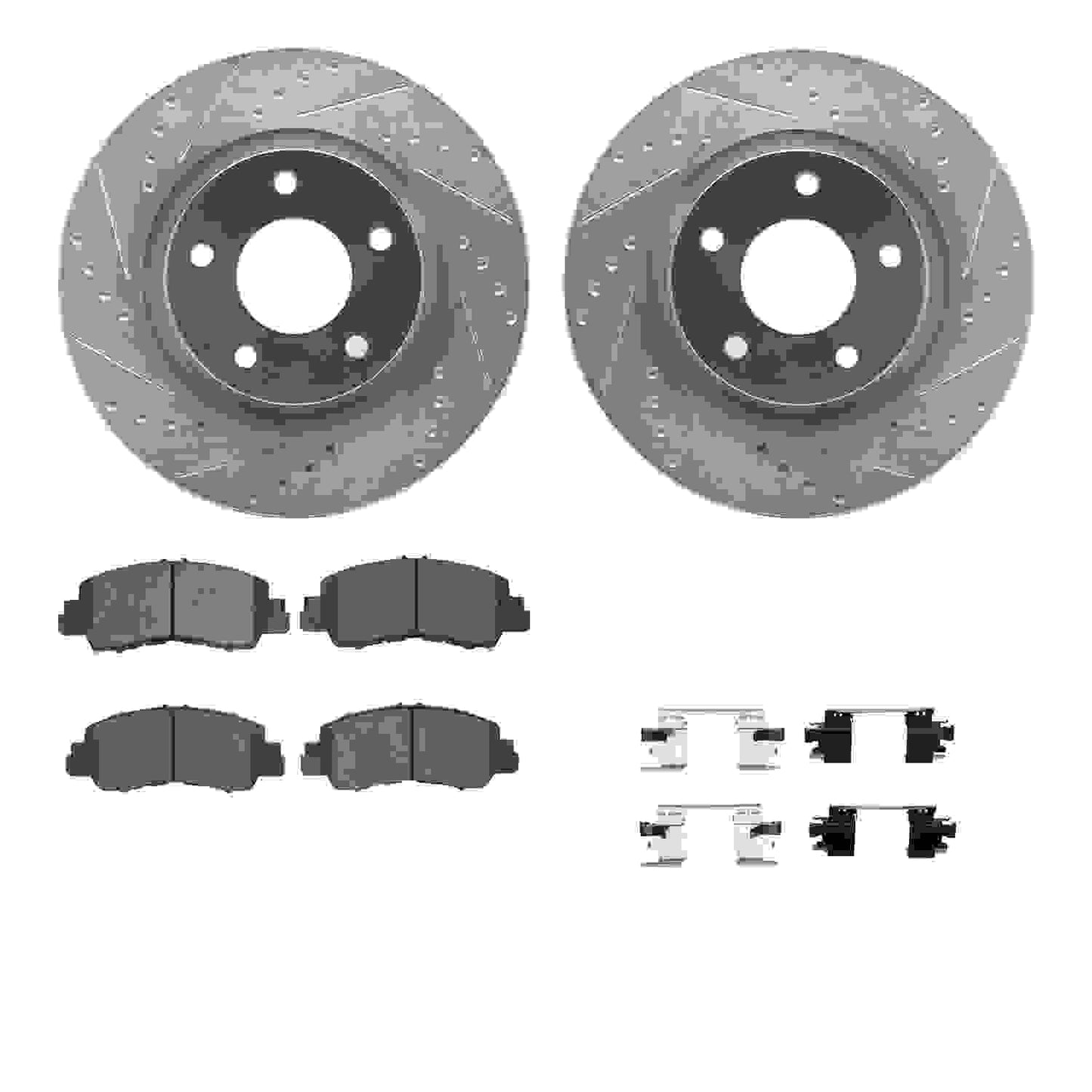 Dynamic Friction Company Disc Brake Kit 7512-39015