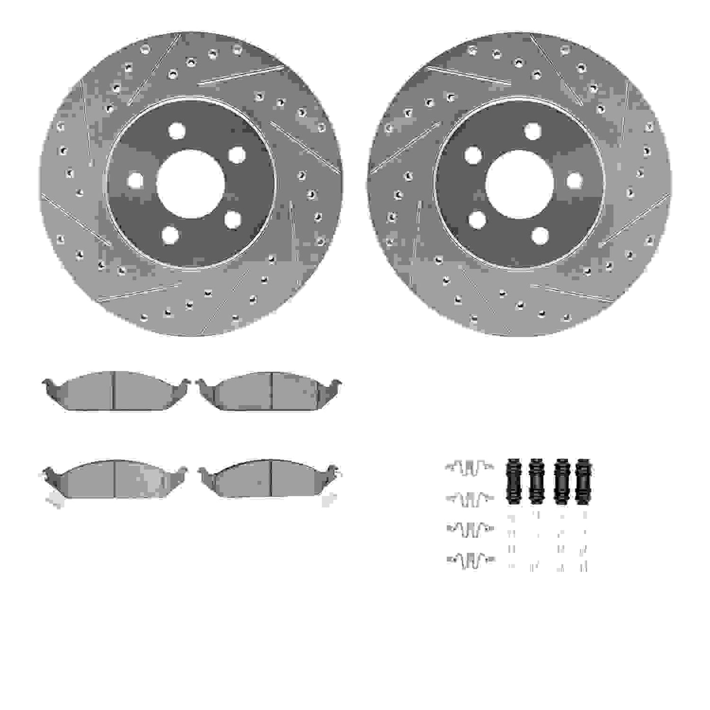 Dynamic Friction Company Disc Brake Kit 7512-39049