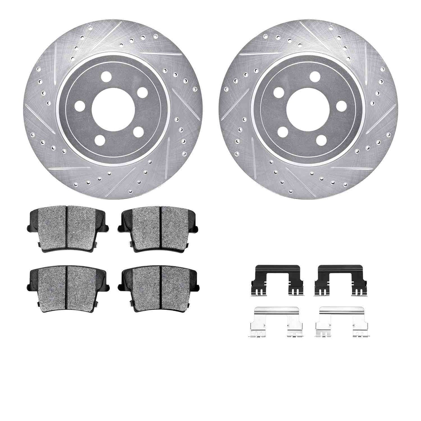 Dynamic Friction Company Disc Brake Kit 7512-39111