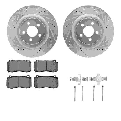 Dynamic Friction Company Disc Brake Kit 7512-39119