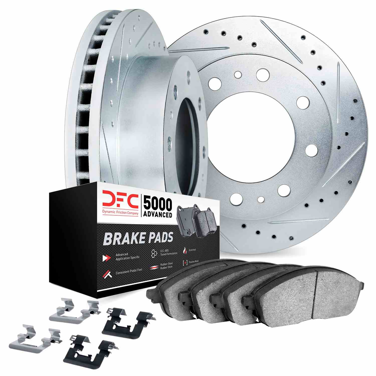 Dynamic Friction Company Disc Brake Kit 7512-40017