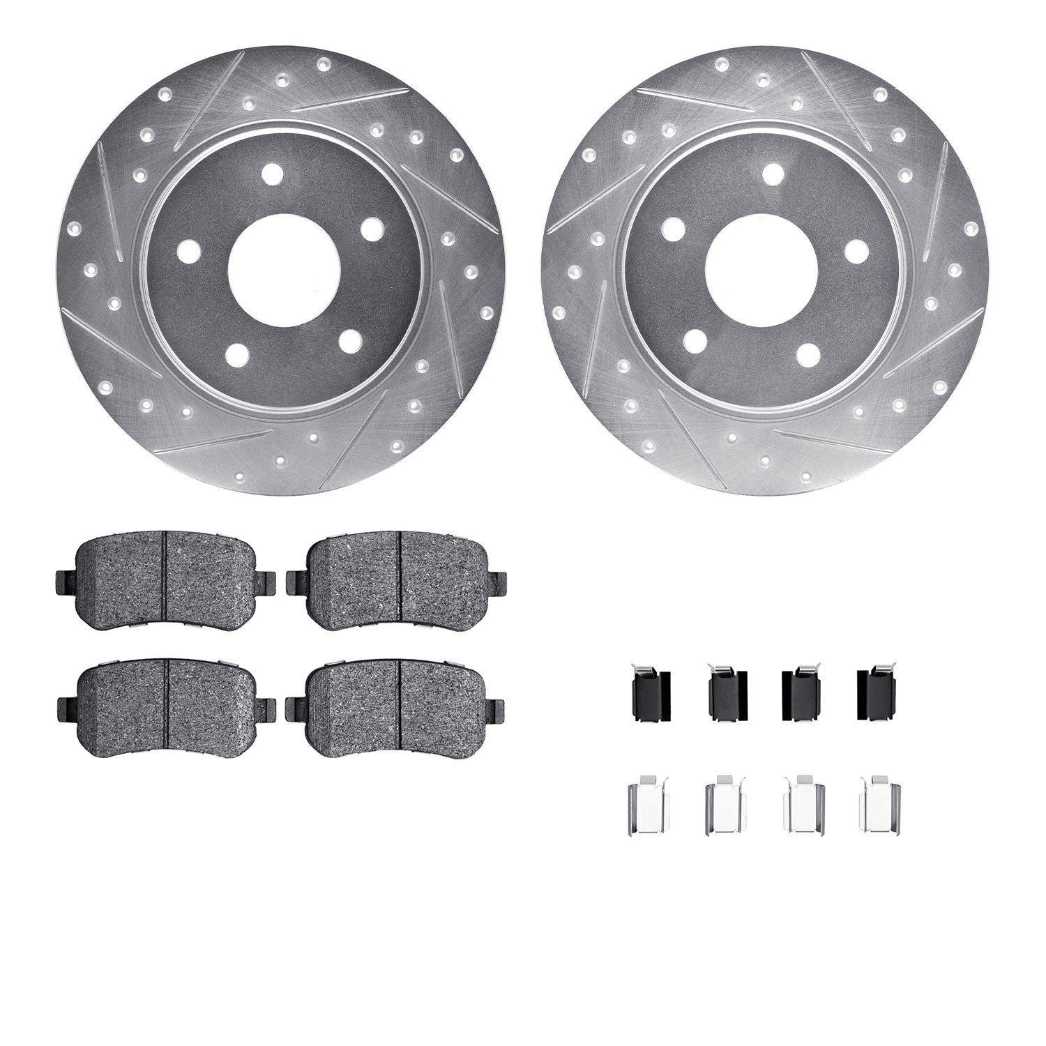 Dynamic Friction Company Disc Brake Kit 7512-40041