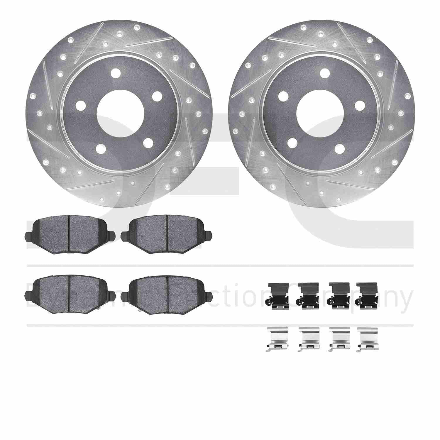 Dynamic Friction Company Disc Brake Kit 7512-40042