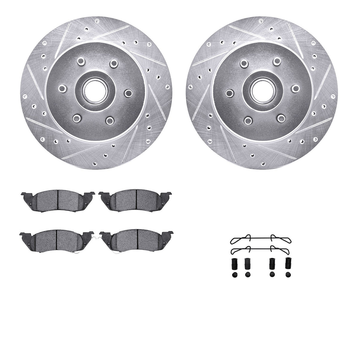 Dynamic Friction Company Disc Brake Kit 7512-40056