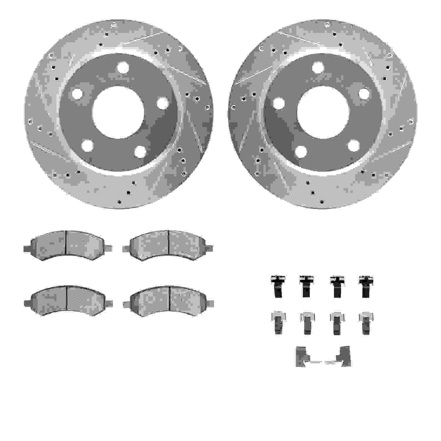 Dynamic Friction Company Disc Brake Kit 7512-40091