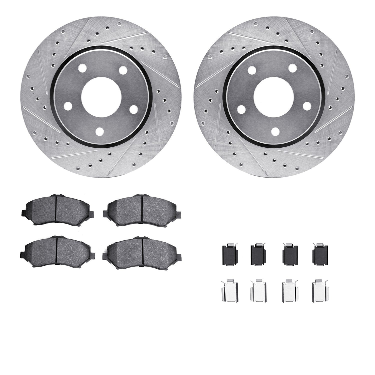 Dynamic Friction Company Disc Brake Kit 7512-40092