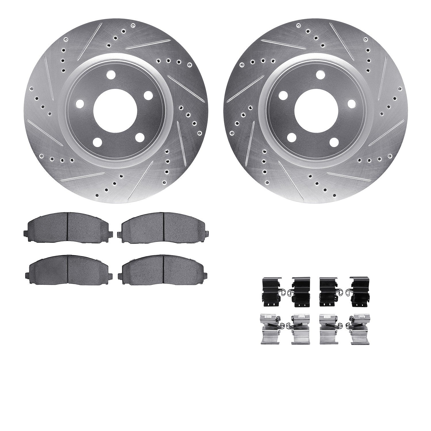 Dynamic Friction Company Disc Brake Kit 7512-40093