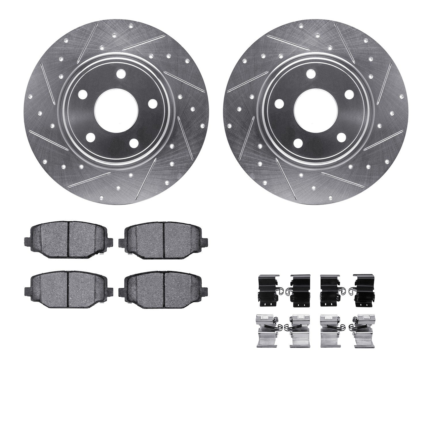 Dynamic Friction Company Disc Brake Kit 7512-40094