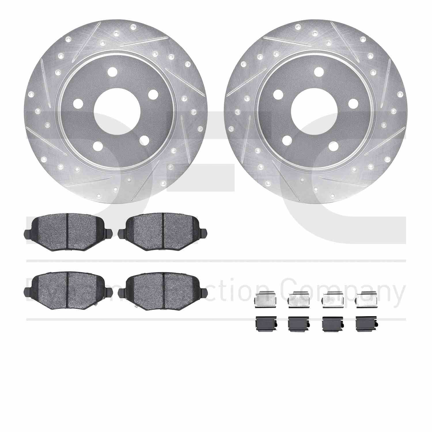 Dynamic Friction Company Disc Brake Kit 7512-40097