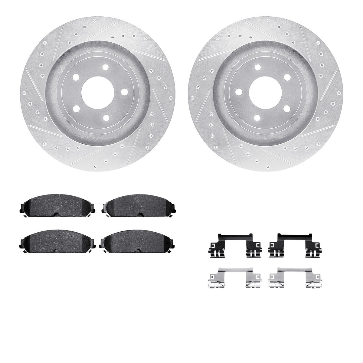 Dynamic Friction Company Disc Brake Kit 7512-40187