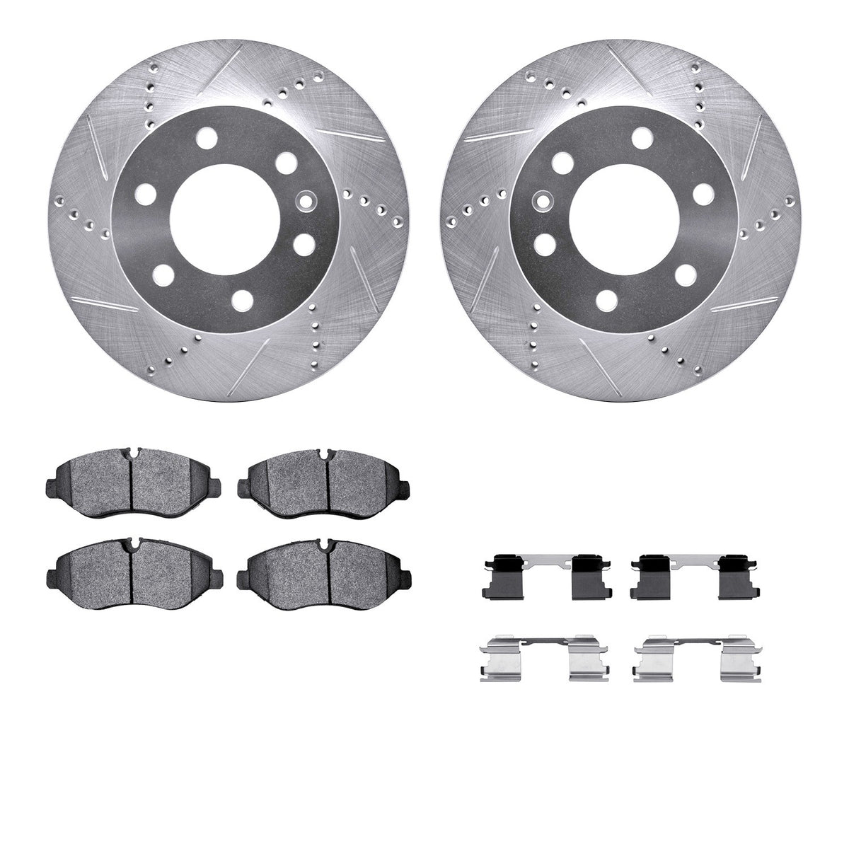 Dynamic Friction Company Disc Brake Kit 7512-40268