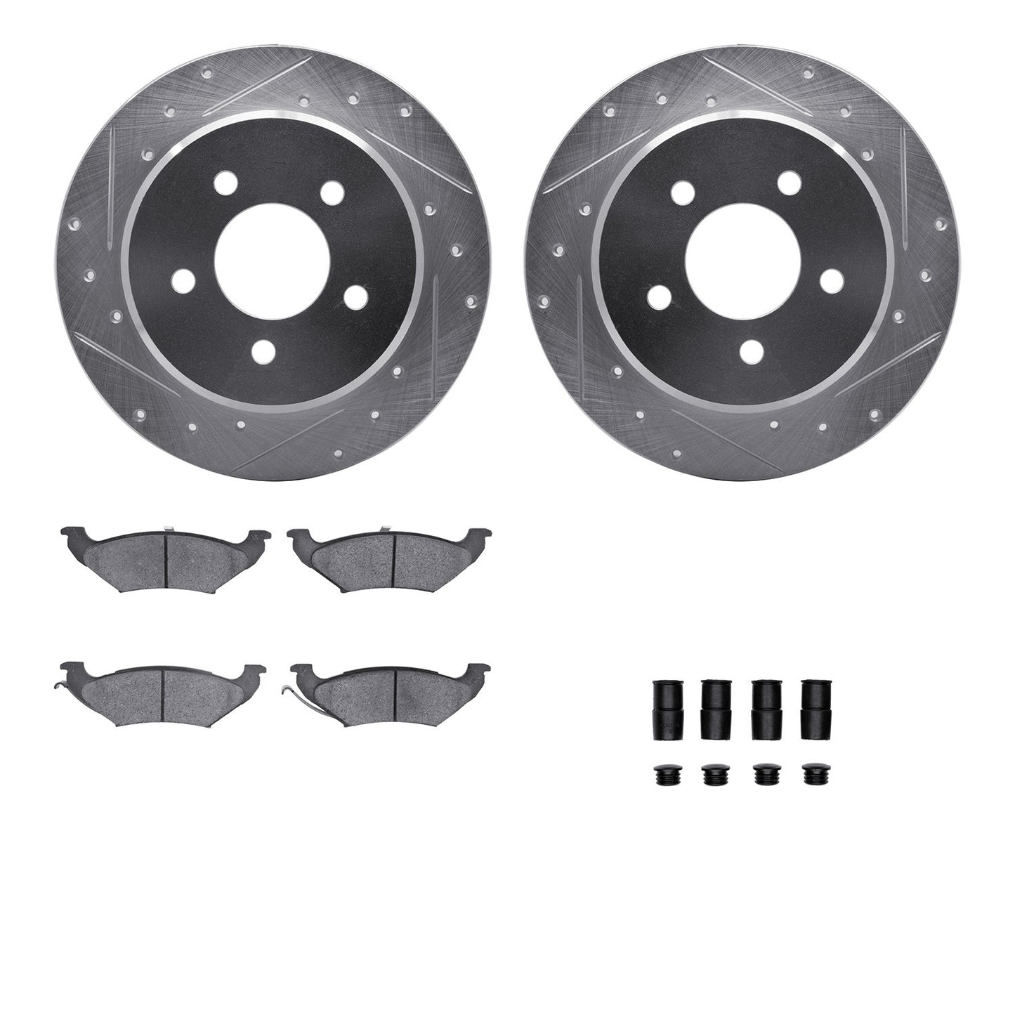 Dynamic Friction Company Disc Brake Kit 7512-40278