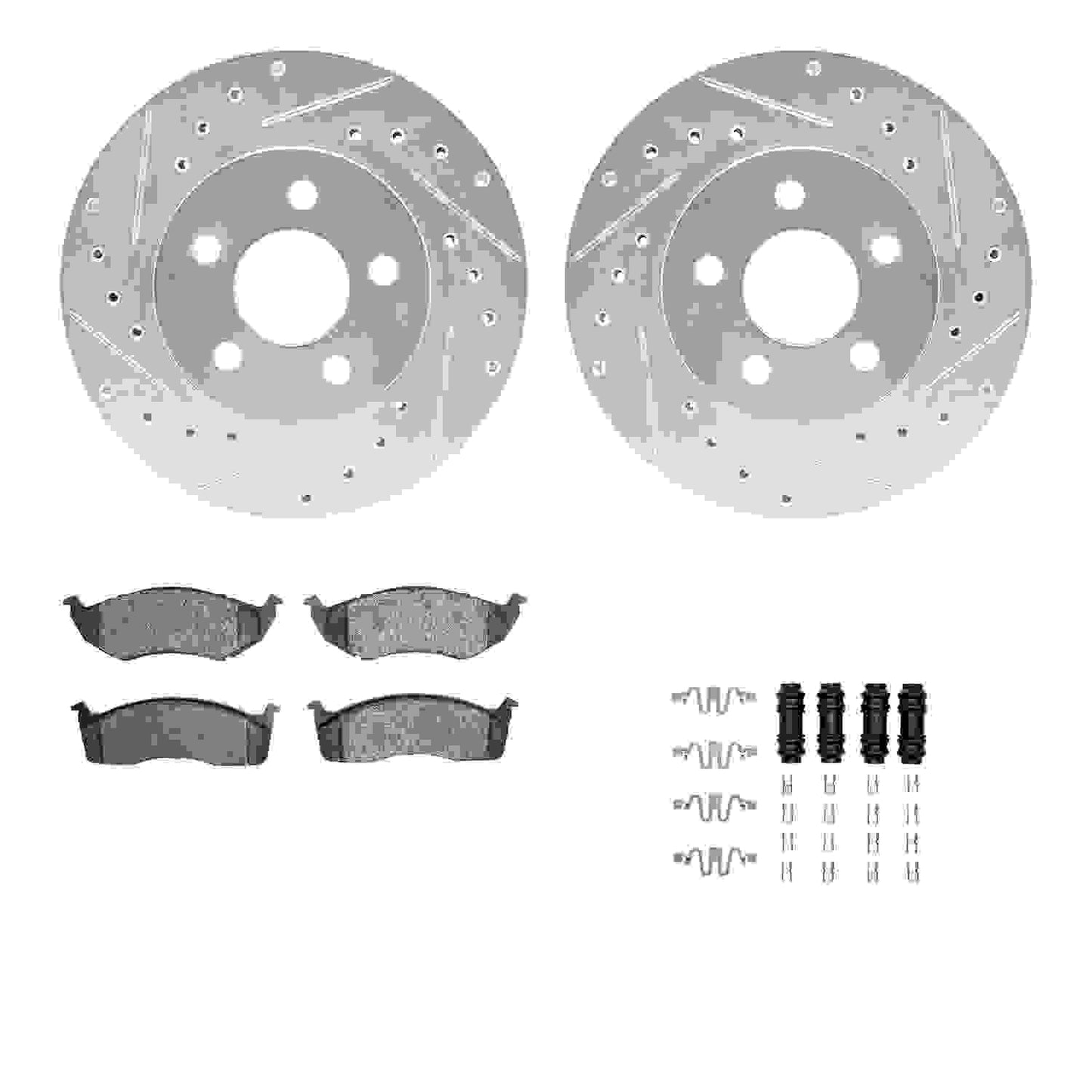 Dynamic Friction Company Disc Brake Kit 7512-40378