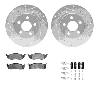 Dynamic Friction Company Disc Brake Kit 7512-40378