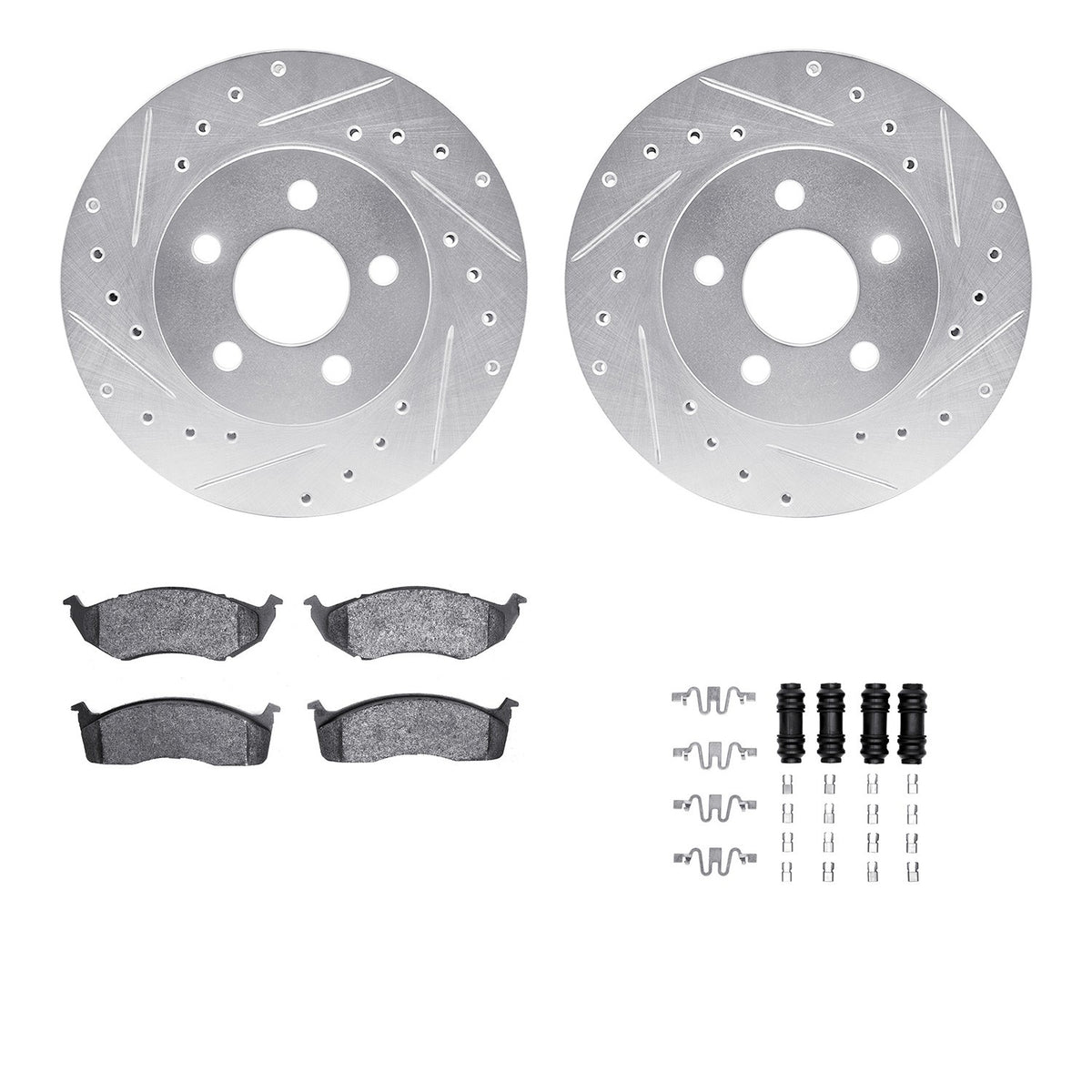 Dynamic Friction Company Disc Brake Kit 7512-40378