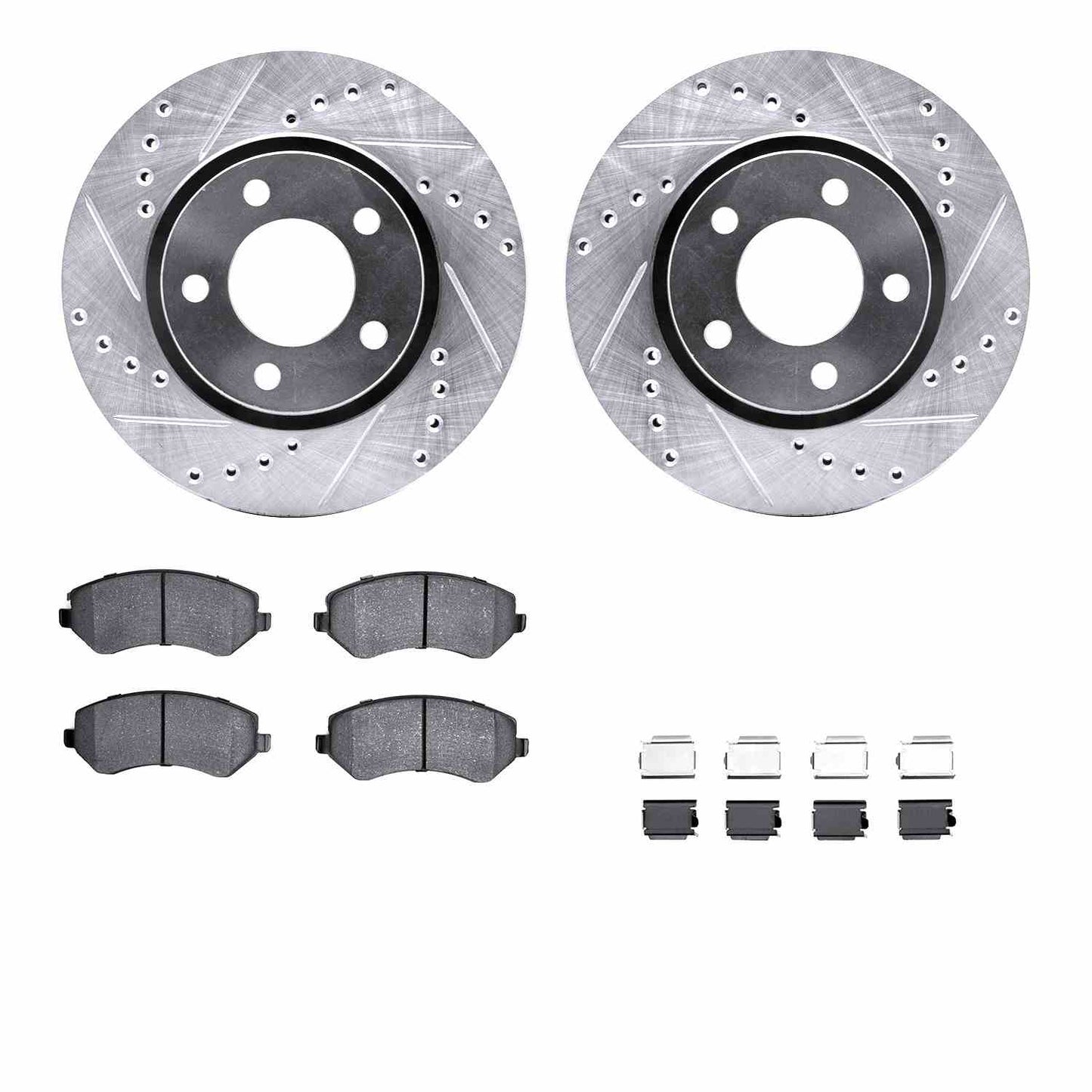 Dynamic Friction Company Disc Brake Kit 7512-40411