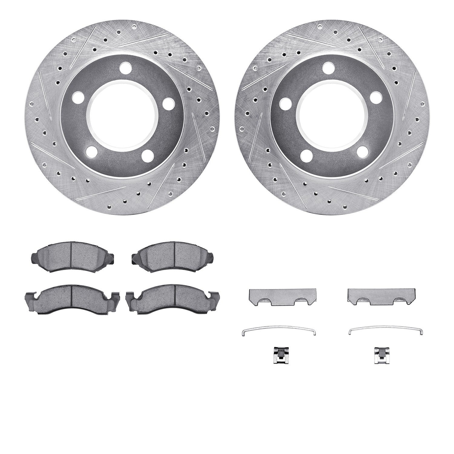 Dynamic Friction Company Disc Brake Kit 7512-42002