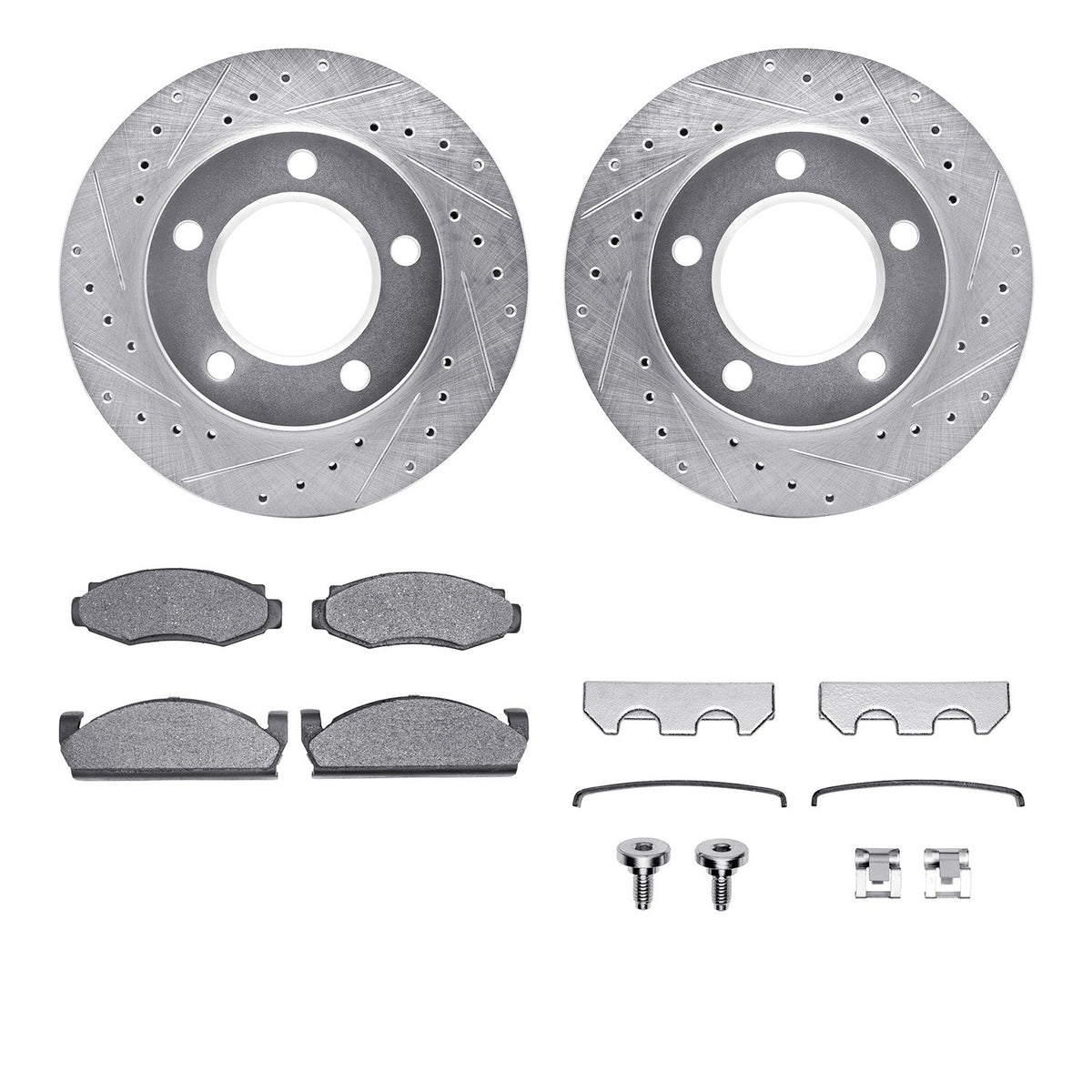 Dynamic Friction Company Disc Brake Kit 7512-42009