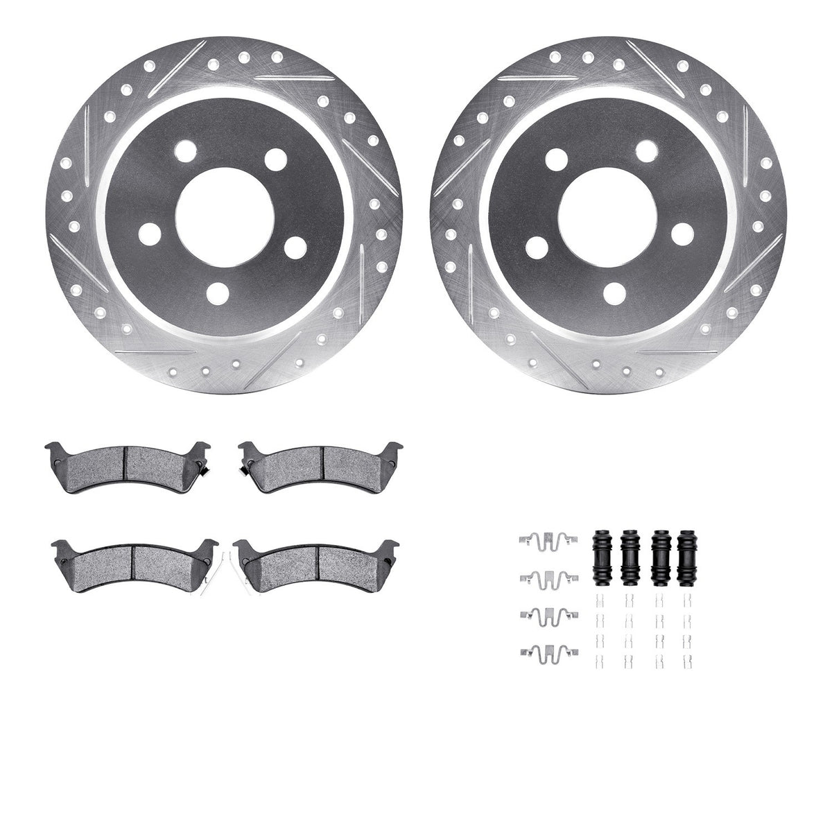 Dynamic Friction Company Disc Brake Kit 7512-42018