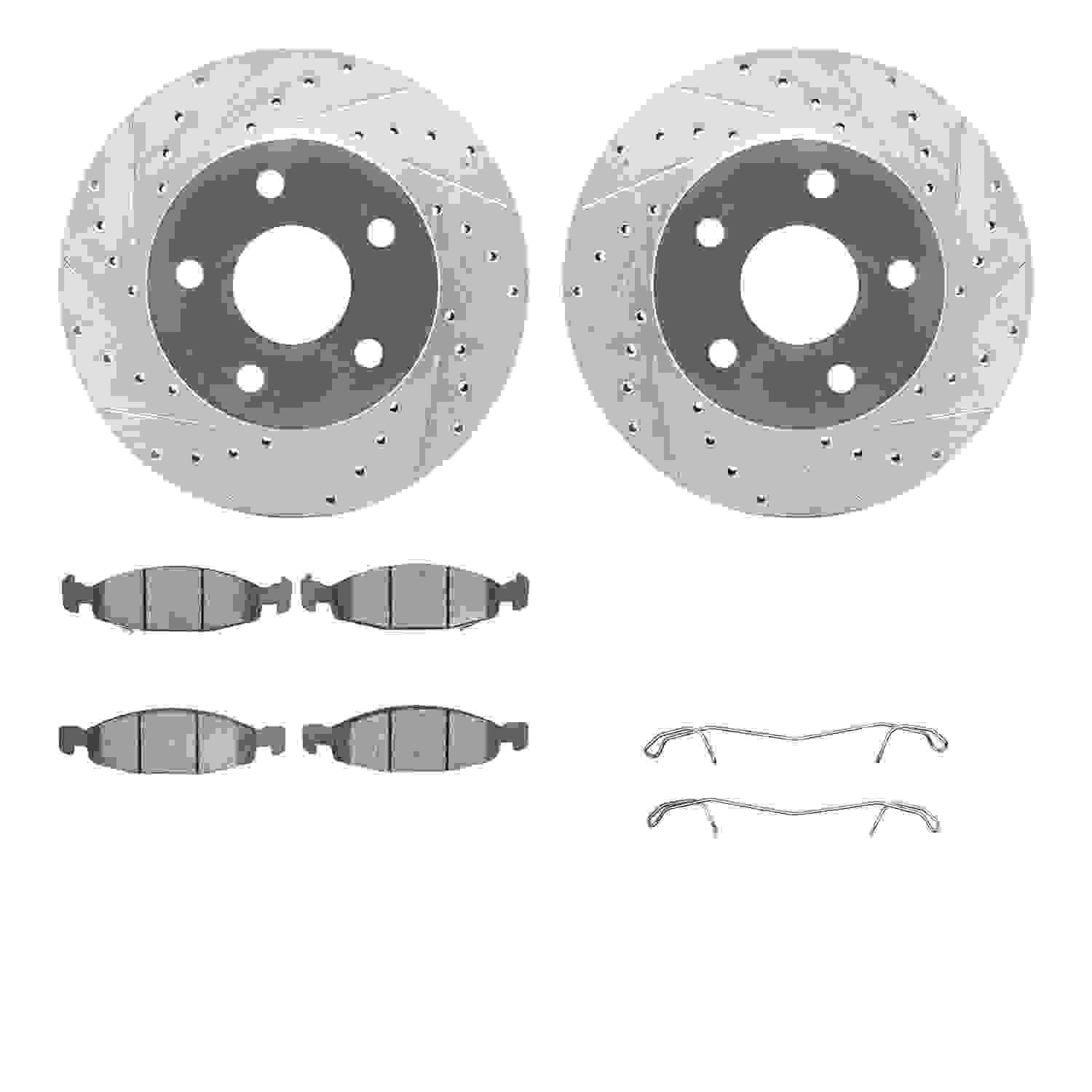 Dynamic Friction Company Disc Brake Kit 7512-42019