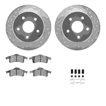 Dynamic Friction Company Disc Brake Kit 7512-42020