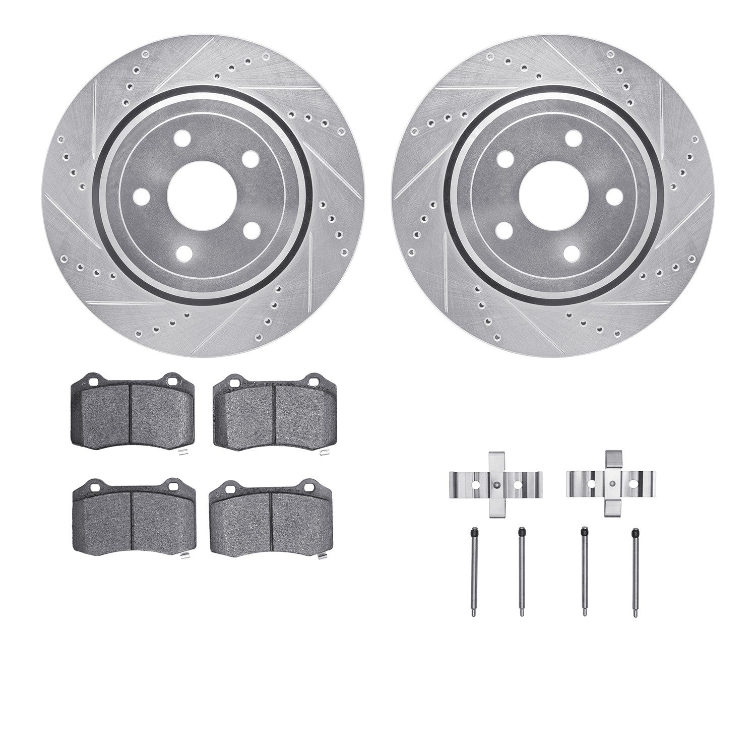 Dynamic Friction Company Disc Brake Kit 7512-42025