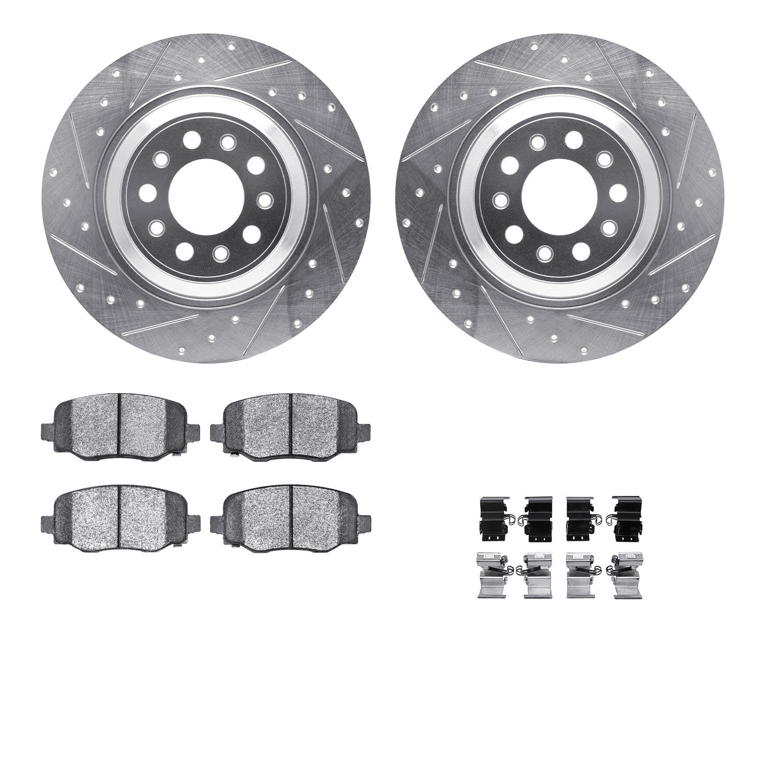 Dynamic Friction Company Disc Brake Kit 7512-42044