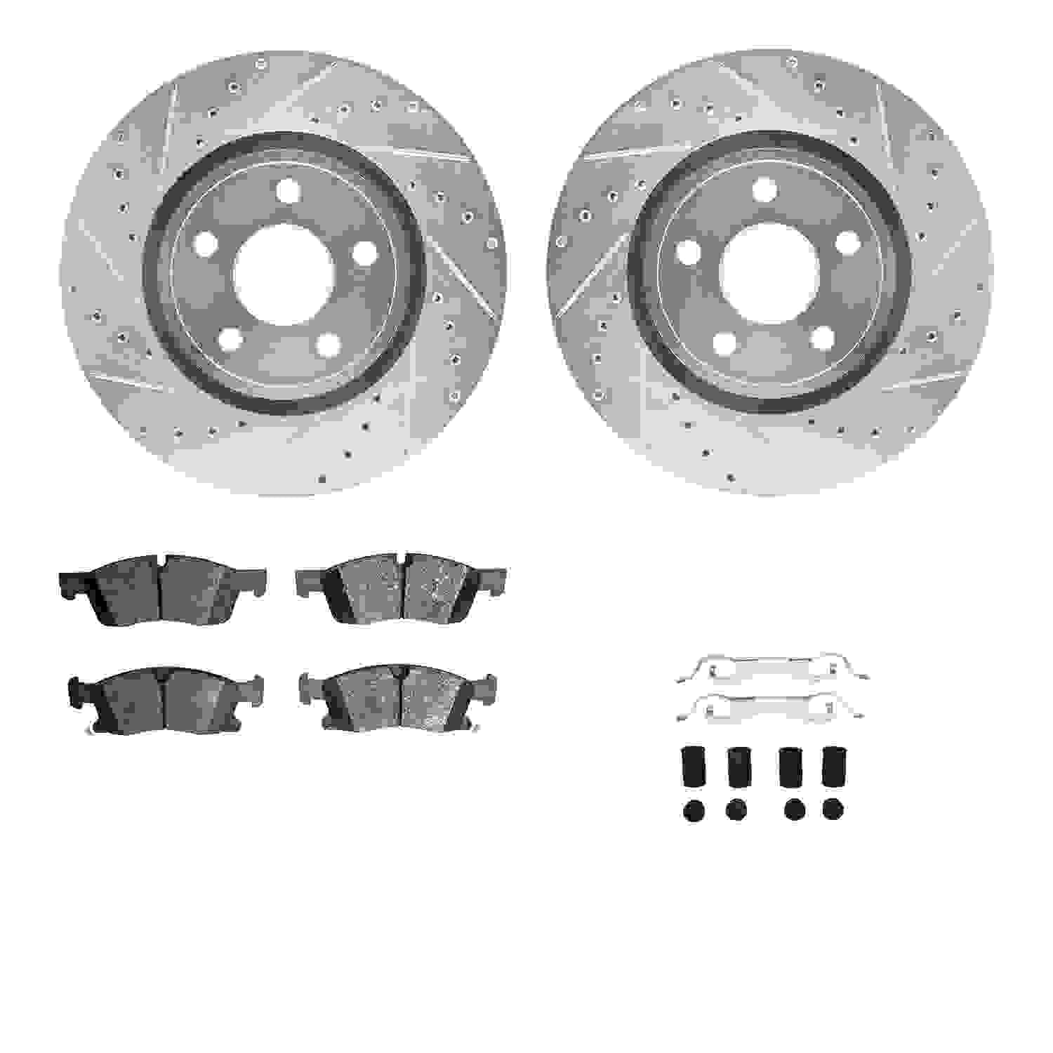 Dynamic Friction Company Disc Brake Kit 7512-42049