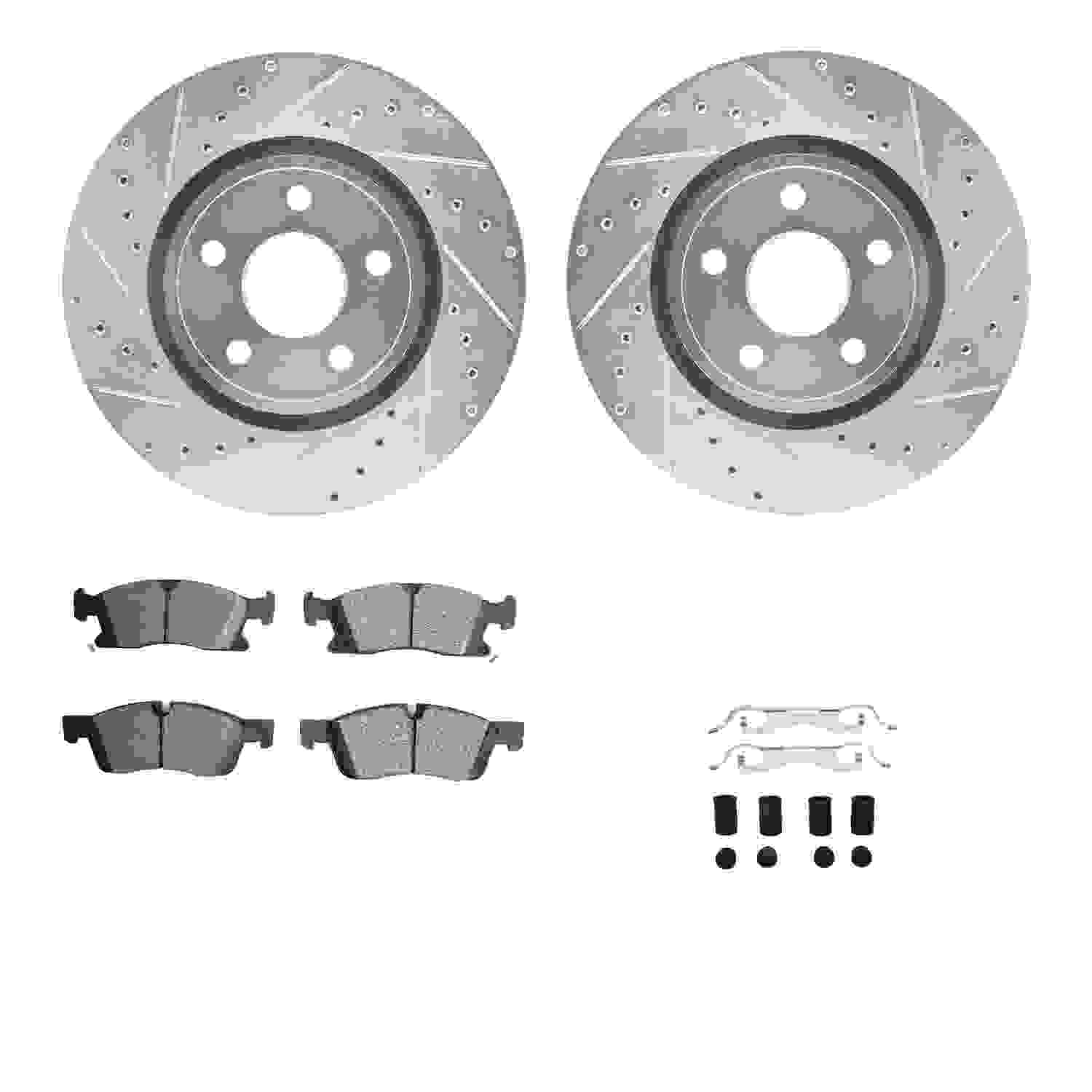 Dynamic Friction Company Disc Brake Kit 7512-42051