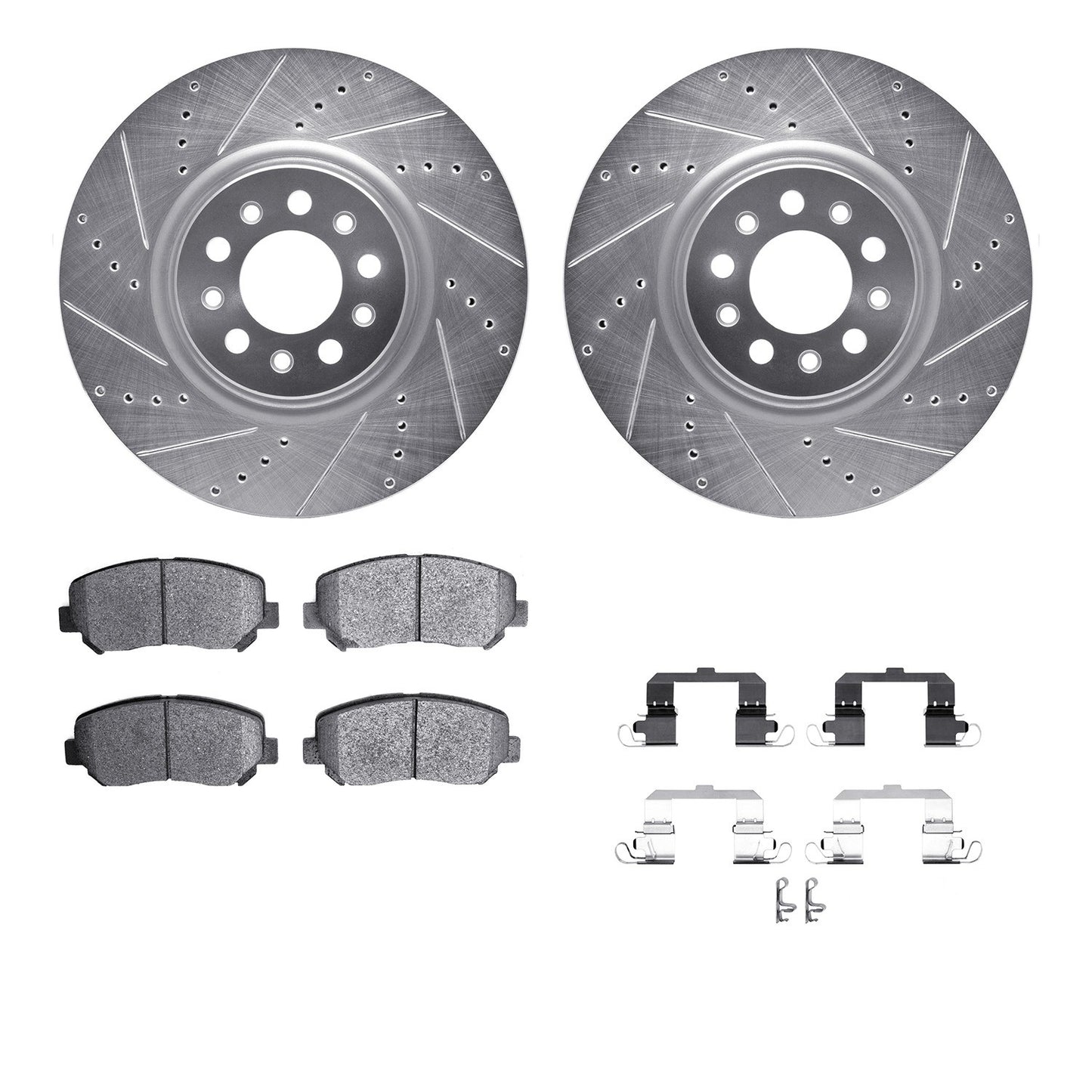 Dynamic Friction Company Disc Brake Kit 7512-42055