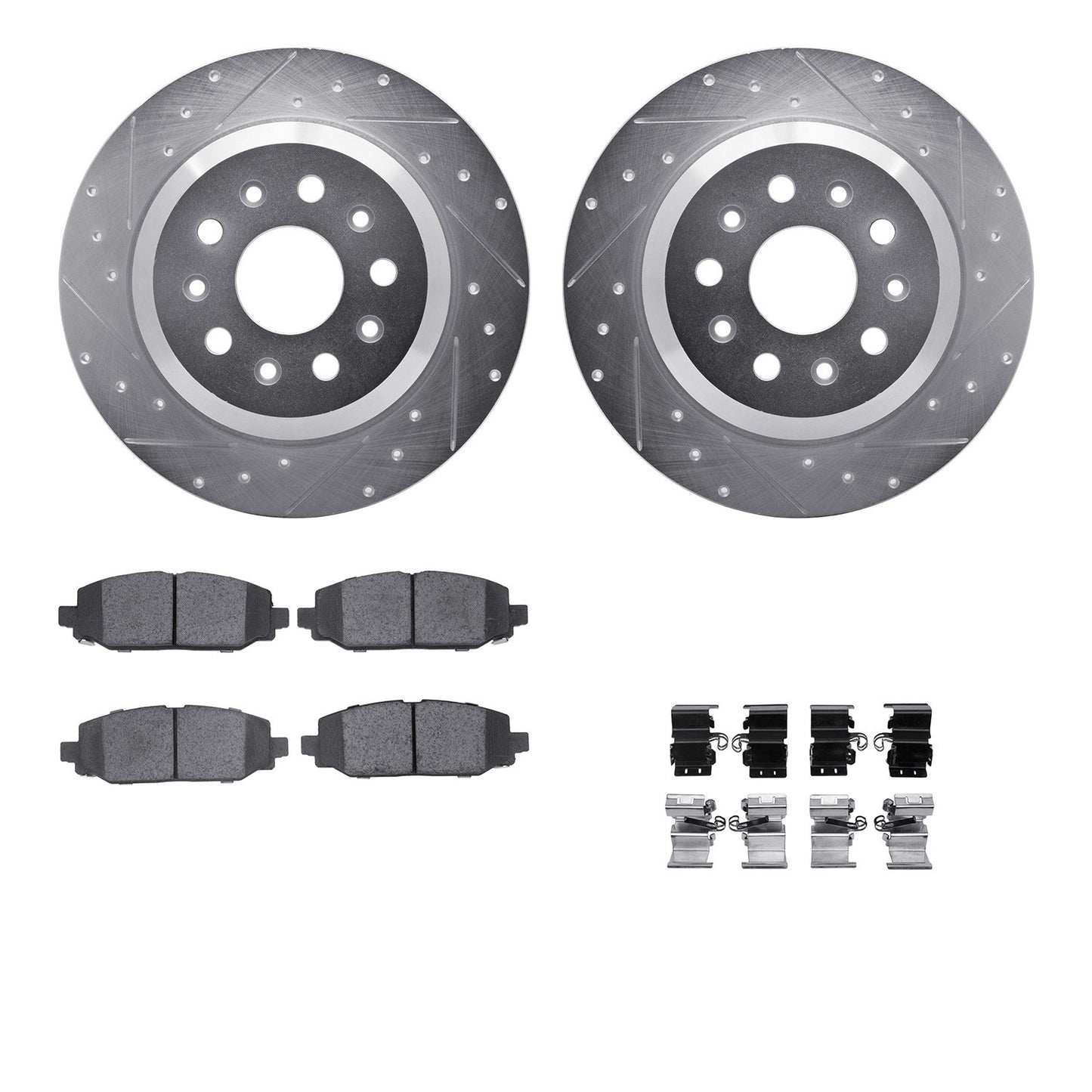 Dynamic Friction Company Disc Brake Kit 7512-42064