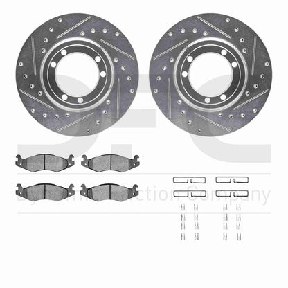 Dynamic Friction Company Disc Brake Kit 7512-44001