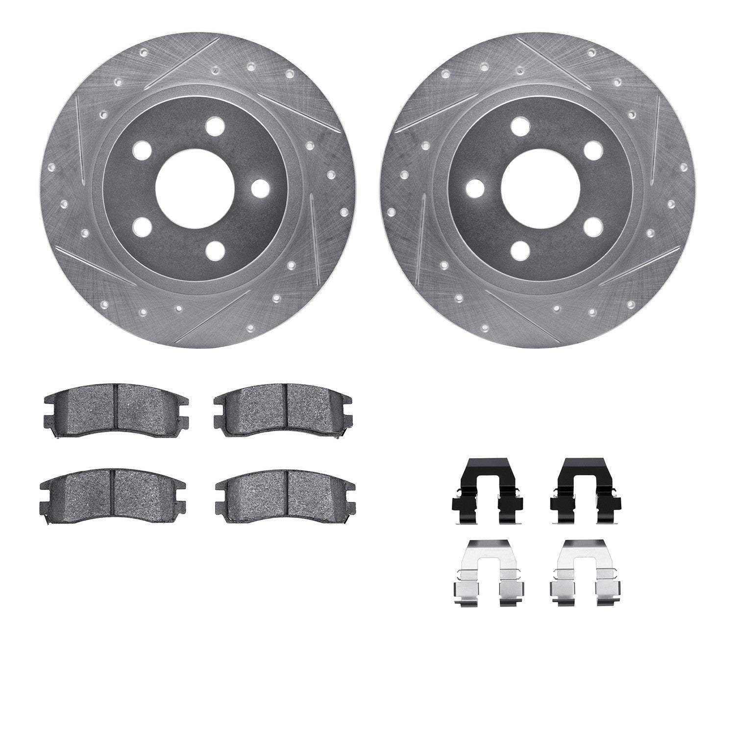 Dynamic Friction Company Disc Brake Kit 7512-45001