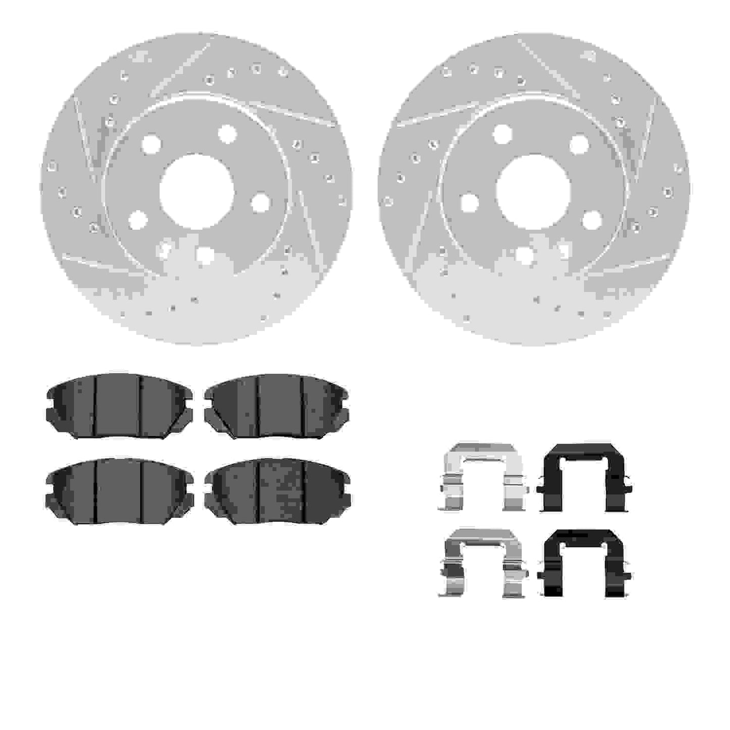 Dynamic Friction Company Disc Brake Kit 7512-45006