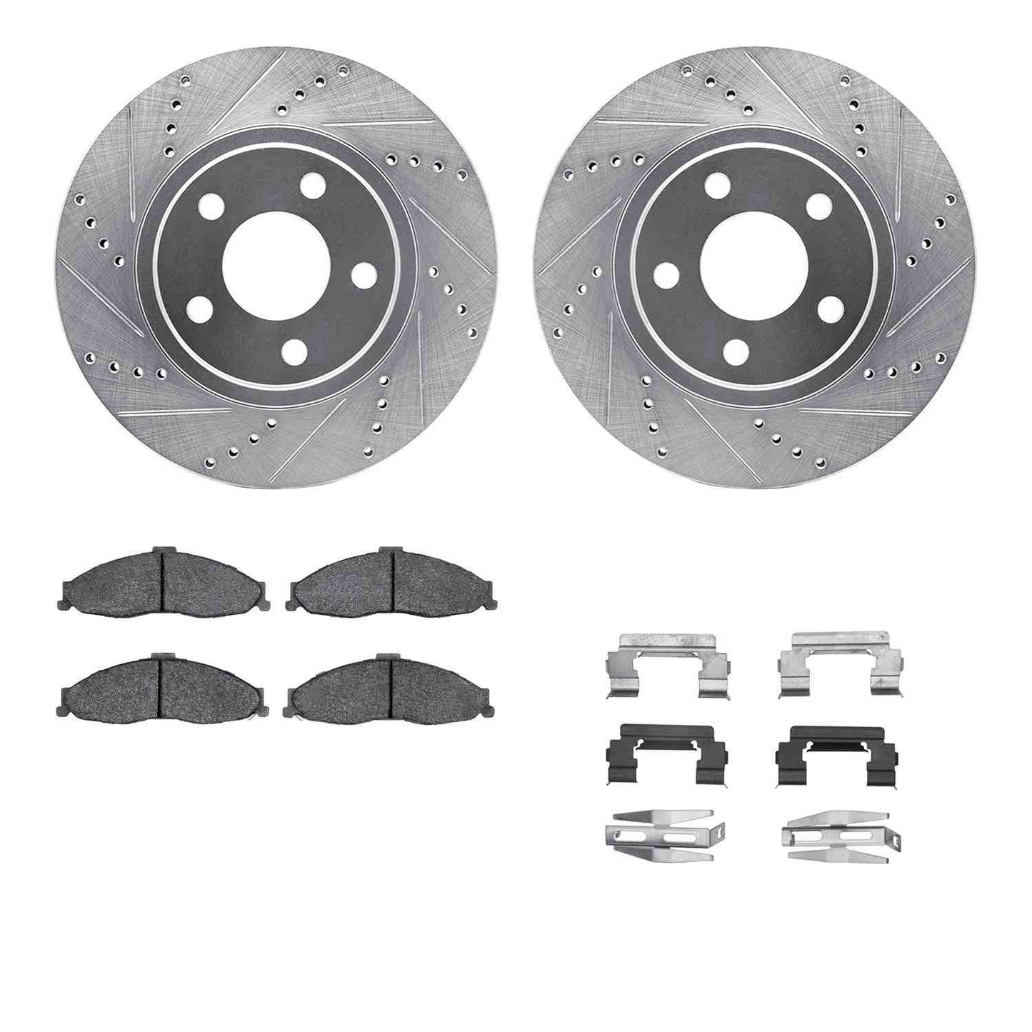 Dynamic Friction Company Disc Brake Kit 7512-45036